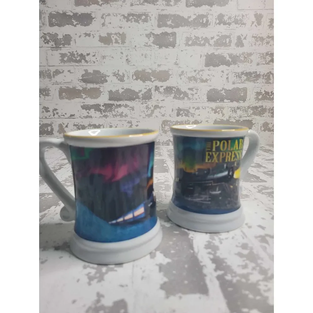 3022 The Polar Express Collectible Mugs Set‎ of 2